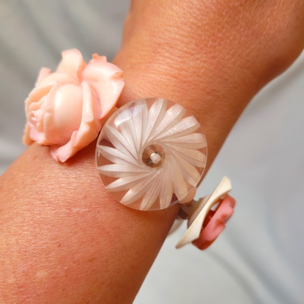 Flower Bracelet OOAK